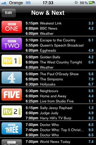 channel 5 listings|today's programmes on channel 5.